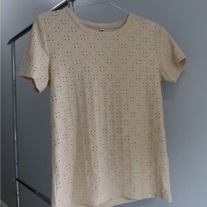 ASOS Cream Short‎ Sleeve T-Shirt